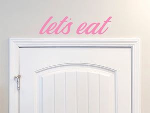 Let's Eat | Kitchen Wall Decal