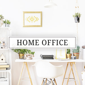 Vinyl wall decals and stickers for your home office, workspace, or office