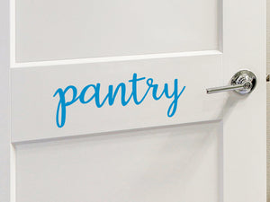 Pantry Cursive | Pantry Door Decal & Kitchen Wall Decal
