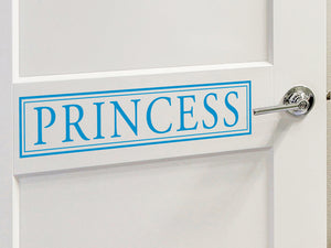 Princess | Kids Room Door Decal