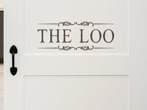 The Loo Ribbons | Bathroom Wall Decal