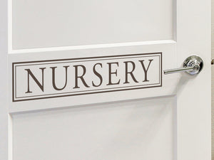 Nursery | Kids Room Door Decal