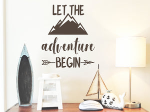 Let The Adventure Begin | Wall Decal For Kids