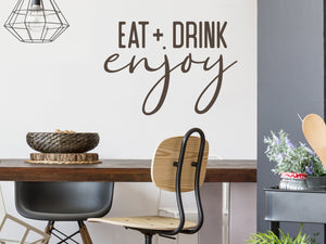 Eat Drink Enjoy Bold | Kitchen Wall Decal