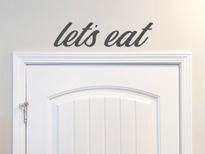 Let's Eat | Kitchen Wall Decal