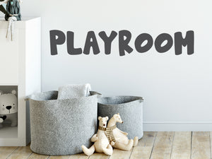 Playroom Print | Wall Decal For Kids