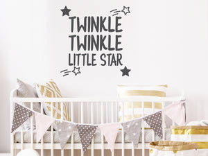 Twinkle Twinkle Little Star | Kids Room Wall Decal