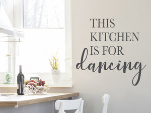 This Kitchen Is For Dancing Print | Kitchen Wall Decal