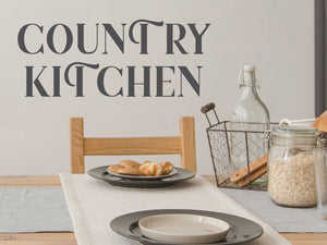 Country Kitchen | Kitchen Wall Decal