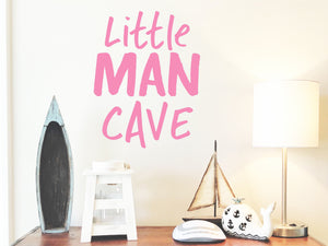 Little Man Cave | Wall Decal For Kids