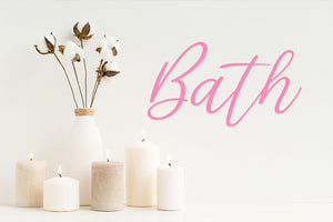 Bath | Bathroom Wall Decal