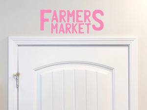 Farmer's Market | Kitchen Wall Decal