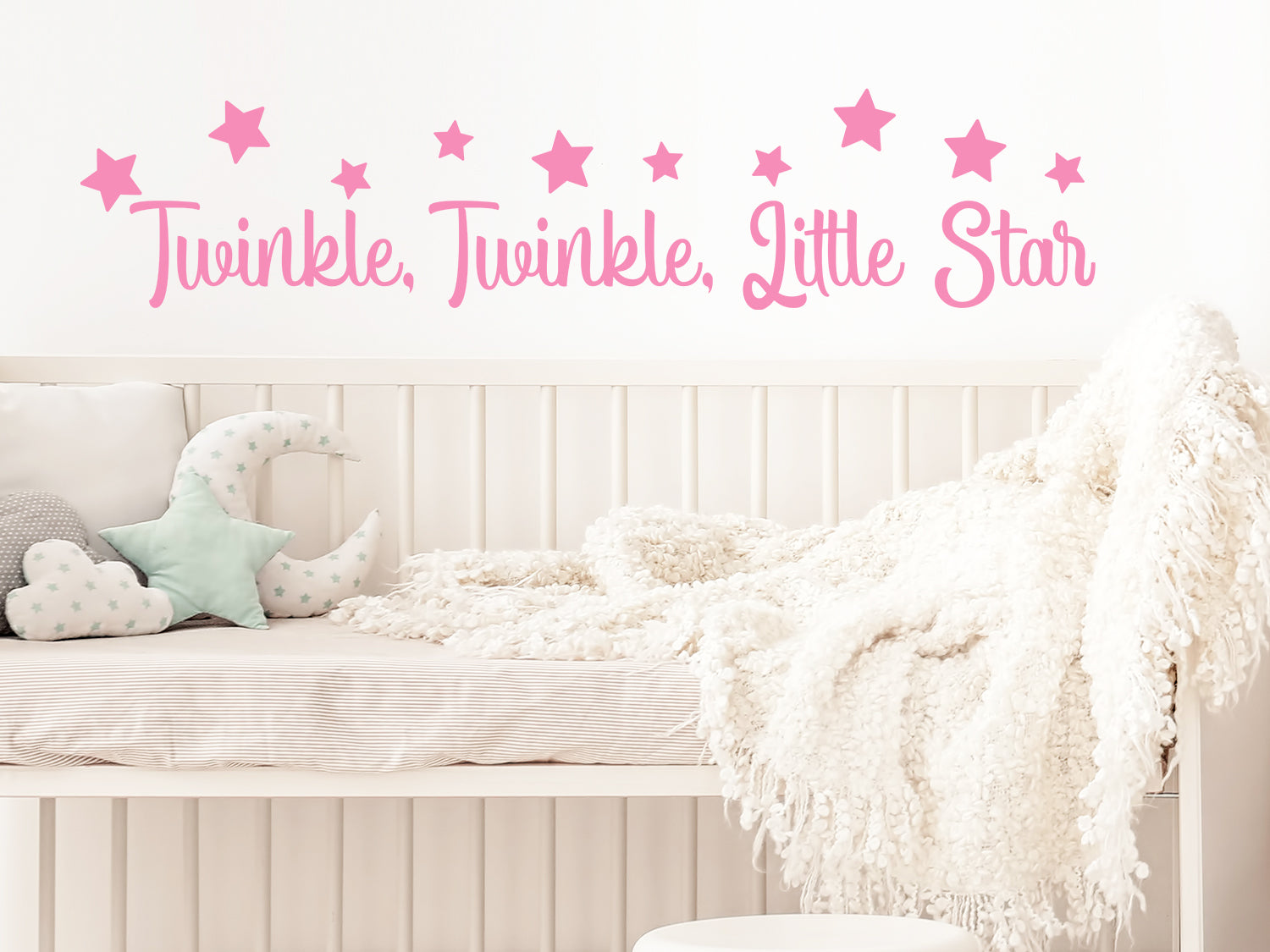 Twinkle twinkle little star sales wall sticker