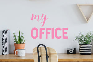 My Office | Office Wall Decal