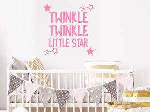 Twinkle Twinkle Little Star | Kids Room Wall Decal