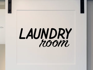 Laundry Room, Laundry Decal, Laundry Room Door Decal, Laundry Room Wall Decal, Vinyl Wall Decal