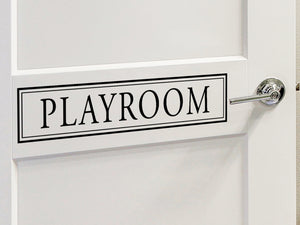 Playroom, Playroom Wall Decal, Playroom Door Decal, Nursery Wall Decal, Vinyl Wall Decal
