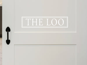 The Loo Boxes | Bathroom Wall Decal