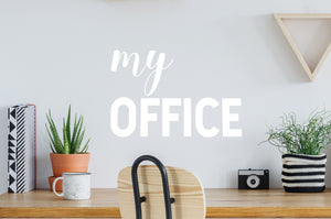 My Office | Office Wall Decal