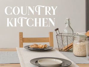 Country Kitchen | Kitchen Wall Decal
