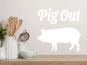 Pig Out | Kitchen Wall Decal