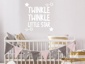 Twinkle Twinkle Little Star | Kids Room Wall Decal