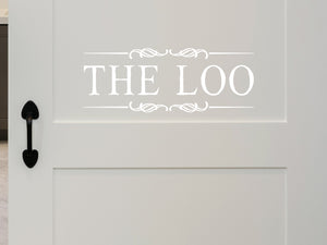 The Loo Ribbons | Bathroom Wall Decal