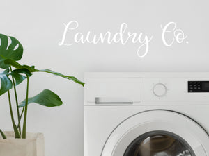 Laundry Co. | Laundry Room Wall Decal