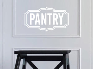 Pantry Scallop | Kitchen Wall Decal