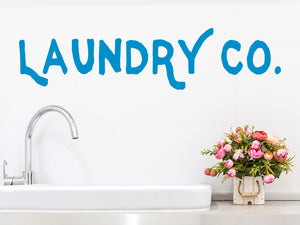 Laundry Co. | Laundry Room Wall Decal