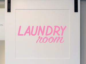 Laundry Room | Door Decal