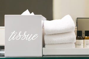 Tissue | Bathroom Decal